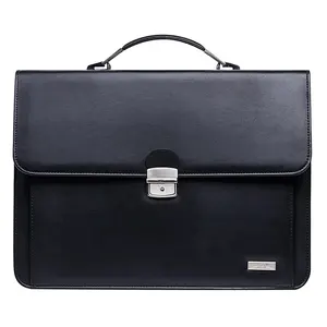 Herren Business Taschen Executive Leder Aktentasche Mann Leder Aktentasche Leder Laptop Aktentasche Tasche für Männer Business