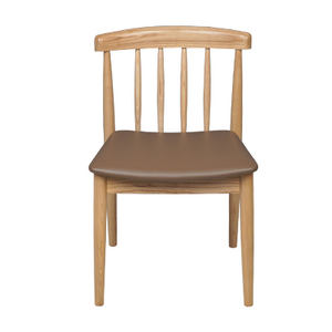 เก้าอี้รับประทานอาหารดีไซน์โมเดิร์นสไตล์นอร์ดิก เฟอร์นิเจอร์คุณภาพสูง ทำจากไม้บีชแท้ สำหรับใช้ในบ้าน ร้านอาหาร ห้องครัว และโรงเรียน - Product Image 1
