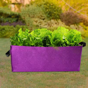 Sacs de culture en tissu feutre épais et résistant, bacs de jardin surélevés, pots pour carottes, oignons, fleurs, fruits avec poignées - Product Image 3