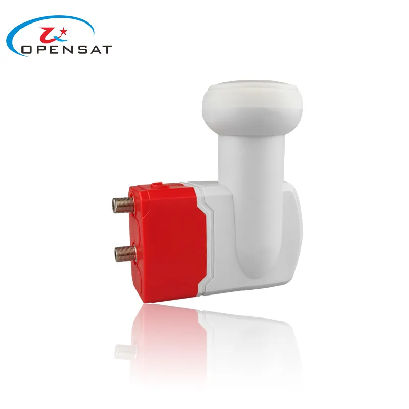 OPENSAT 2023 Twin lnbf KU-Band Universal Nivel superior impermeable 2 vías y 2 salidas universal Ku Band HD LNB