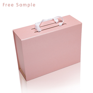 Lipack, venta al por mayor, ropa personalizada, zapatos, caja de cartón cosmética, regalo plegable de lujo, caja de papel de embalaje para <span class=keywords><strong>compras</strong></span> con asa de cinta - Product Image 5