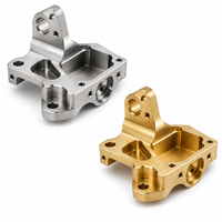 Support de montage usiné sur mesure en aluminium et acier inoxydable, composant de fraisage et de perçage de précision