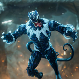 Figurine articulée Marvel authentique en PVC, version animée Venom Parasitaire, <span class=keywords><strong>Avengers</strong></span>, cadeau d'anniversaire - Product Image 4
