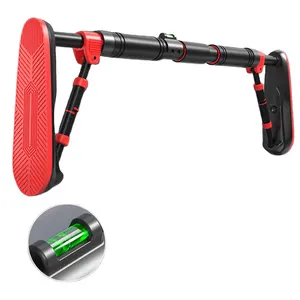 Tür-Pull-Up-Stick eingebaute Nivellierung, bohrungsfreie Pull-Up-Stick, Chin-Up-Stick für Heim-Gym Krafttrainingsausrüstung