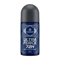 Déodorant anti-transpirant roll-on pour hommes avec protection contre les odeurs et les taches pendant 72 heures, extra fort, longue durée, 50 ml