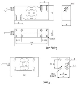 Célula de carga de un solo punto de pesaje industrial T722 con plataforma - Product Image 4