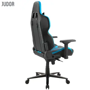 Judor מתכוונן משענת PC מירוץ משחק כיסא עקרב משחקי כיסא עם הדום