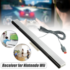<b>Wii</b> Wired Sensor Bar Receiver For Nintendo <b>Wii</b> Game Console <b>Accessory</b> 5.6x2.7x24.6cm - Product Image 1
