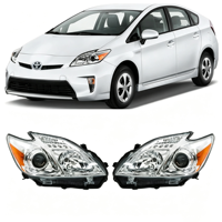 8113047520, 8117047520 Ensemble de phares halogènes pour Toyota Prius 2012 2013 2014 2015 Phare avant TO2518134C, TO2519134C