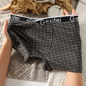 2026 New Mid Rise Mens <b>Boxer</b> Shorts Wholesale Antibacterial Eco Friendly Breathable Boyshort Underwear - Product Image 2