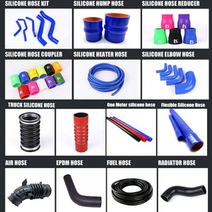 Các Nhà Sản Xuất Áp Lực Cao Linh Hoạt Tản Nhiệt Ống Nước Thép Không Gỉ Reinfoerced Ống Thổi Sóng Silicone Ống - Product Image 3