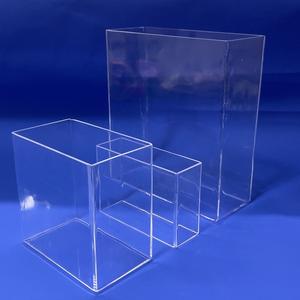 Contenitore di quarzo fuso personalizzato in fabbrica resistente al calore cilindro quadrato trasparente piatto di <span class=keywords><strong>Petri</strong></span> al quarzo rettangolare - Product Image 2