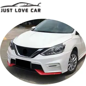 Nismo kit de carros para nissan sentra sylphy, amortecedor frontal e traseiro, saia lateral, spoiler 2016-2019