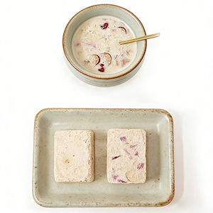 OEM Peach Gum Rose <b>Coconut</b> Milk Tea Cubes Freeze-Dried Nourishing Beauty Drink Plant-Based Collagen Floral Blended Bagged Tea - Product Image 2