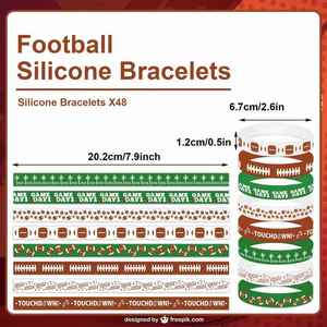 Pulseras de Silicona Personalizadas con Logotipo, Pulsera Deportiva a Precio Económico - Product Image 3