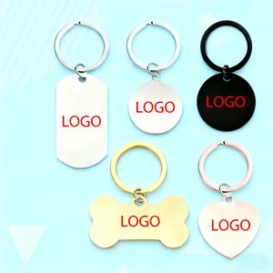 Llaveros de Acero Inoxidable Personalizados de Alta Calidad, Anillos de Llavero con Grabado para Parejas, Ideales para el Día de San Valentín y Bodas - Product Image 6