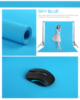 Kain Latar Belakang Studio Foto Non-woven Multi-warna 3*3m Layar Hijau Grosir Profesional Fotografi Latar Belakang Studio Foto