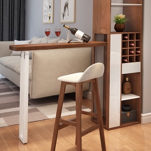 Meuble moderne de haute qualité, porte-vin, rangement pliable en bois, <span class=keywords><strong>bar</strong></span> à domicile, <span class=keywords><strong>comptoir</strong></span> - Product Image 3