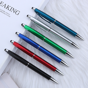 Bolígrafo Metálico con Pantalla Táctil y Punta de Bola de 1.0 mm, Recarga de Tinta, Selección de Múltiples Colores <span class=keywords><strong>para</strong></span> Oficina y Escuela, Logotipo Personalizado - Product Image 2