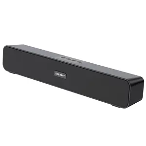 Barra de som surround 3D para Home Theater, alto-falante blaster de som Bluetooth, barra de som sem fio para computador, alto-falante E91