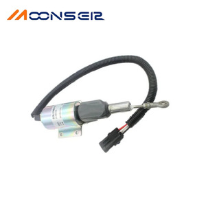 Vanne solénoïde 3930236 pour arrêt du carburant Cummins avec connecteur et faisceau de câbles - Product Image 2