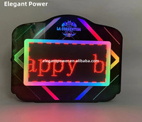 Programmable Led numérique Vip bouteille Service présentateur APP bricolage Message panneau d'affichage signe vin support d'affichage pour discothèque