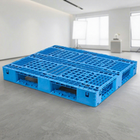 Factory OEM Custom Color Grid Plastic Pallet 3-Runner HDPE Food Grade Wholesale Price for Warehouse&Logistics
