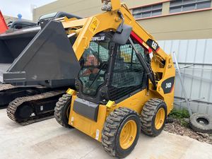 Mini chargeuse compacte Caterpillar 246D d'occasion avec composants centraux, moteur, boîte de vitesses, pompe - Product Image 6