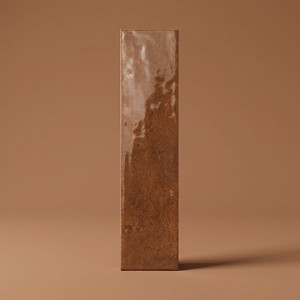 Tegola in Argilla Rio 6x25 Cm, Spessore 8 Mm, Finitura Lucida, Bordi Irregolari - Product Image 1
