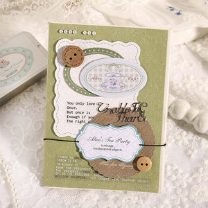 20 autocollants par boîte, série Alice Sweet Dreams, matériaux décoratifs sur le thème des <span class=keywords><strong>contes</strong></span> <span class=keywords><strong>de</strong></span> fées pour carnets d'écriture manuscrite - Product Image 3