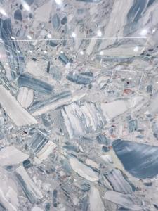 Dalle de quartzite bleu clair polie directement de l'usine, provenant du Brésil, polie pour la décoration d'arrière-plan, marbre bleu du Brésil - Product Image 3