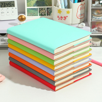 Carnet A5 en gros avec logo personnalisé, autocollants mignons, couverture rigide, 14,8 x 21,5 cm, pour étudiants et usage scolaire