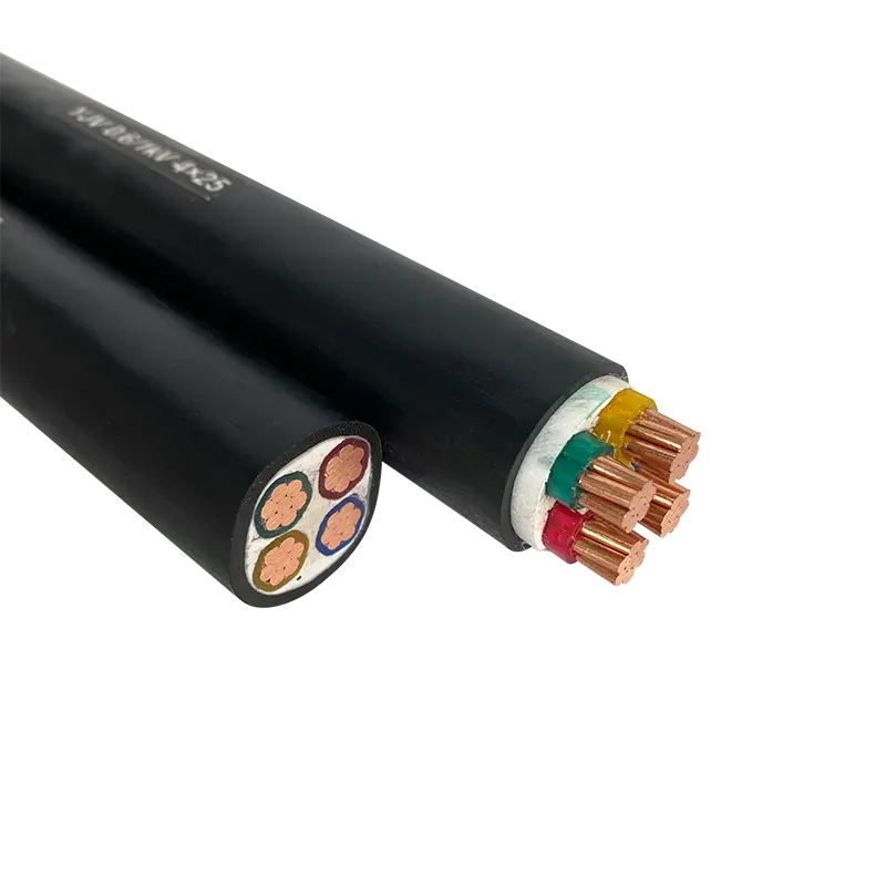 Ücretsiz örnek fiyat bakır zırhlı kablo 4 çekirdek 25mm 150 sqmm 16 mm 300mm kablolar ile bakır kablo