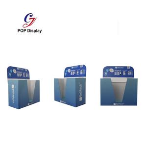 ที่ตั้งโชว์บนโต๊ะกระดาษลูกฟูกวัสดุรีไซเคิลเคาน์เตอร์กระดาษลูกฟูก - Product Image 3