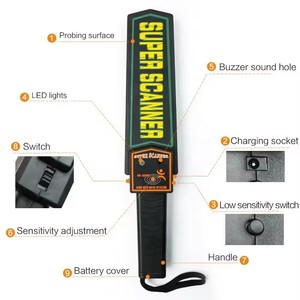 MD3003B1 segurança Scanner alta sensibilidade segurança inspeção detector portátil detector metais handheld - Product Image 2