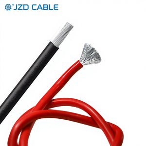 JZD OEM/ODM UL3239 200 ° C型錫メッキ銅線 2/4/6/8/10/12/14/16 AWG 家庭用電気照明用フレキシブルシリコンワイヤー配線 - Product Image 1