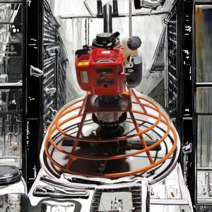 Dynamicasoline Petite truelle électrique portative Meuleuse de sol de route en béton directe d'usine avec moteur à essence pour l'entretien des routes - Product Image 2