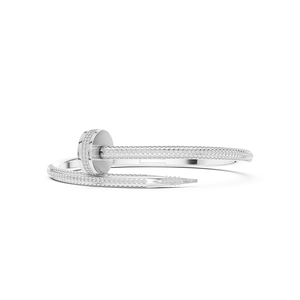 Brazalete de Diamantes Cultivados en Laboratorio en Oro, Joyería Elegante, Accesorio de Moda para un Estilo Refinado Diario - Product Image 3