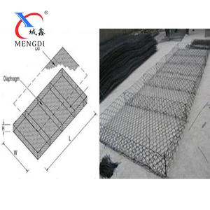 Yüksek kaliteli pvc kaplı altıgen <span class=keywords><strong>Gabion</strong></span> kutusu 60*80mm özel boyut 2x1x0.5m koruma barajı için <span class=keywords><strong>Gabion</strong></span> yatak - Product Image 2
