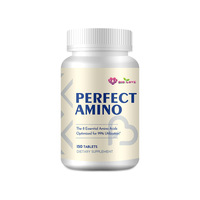 Bestseller Nutrition Sportive : Complément en Comprimés de 5000mg de 8 Acides Aminés Essentiels, Incluant Tous les 3 Acides Aminés à Chaîne Ramifiée (BCAA) et Suppléments à Base de Plantes
