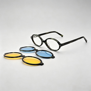 <span class=keywords><strong>Gafas</strong></span> de Sol Magnéticas con <span class=keywords><strong>Clip</strong></span> para Lectura, Modernas, Ovaladas, de Ultem - Product Image 6
