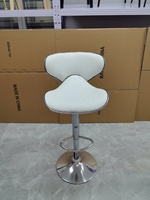 Tabouret de bar design personnalisé Butterfly pour la maison, l'îlot de cuisine, tabouret de bar blanc