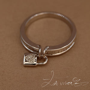 แหวนเพชรแอฟริกาใต้แท้ฝังเงิน 925 ซีรีส์คันทราทักค์ แวร์ทีจีนท์ จิวเวลรี่วินเทจ - Product Image 5