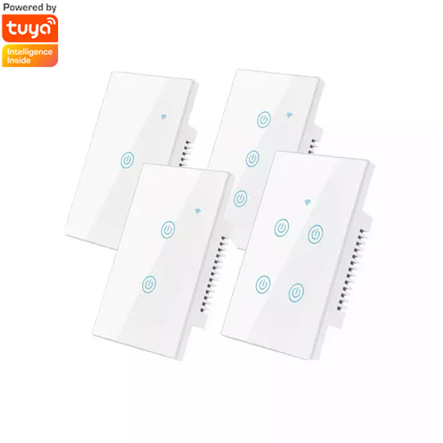 RSH UK US 1/2/3/4 Gang HomeKit Siri Alexa APP Voice Control Tuya ZigBee WiFi Smart Home Light Wall Switch with Timing