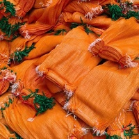 Sacs en filet pour pommes de terre personnalisés, sacs en maille tubulaire respirante en PP pour l'emballage agricole d'oignons, de bois de chauffage, d'arachides, de carottes, de choux, de fruits, de maïs