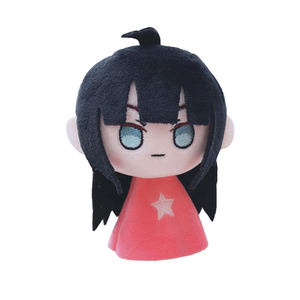 Lindo personaje de dibujos animados Anime fabricación personalizada peluche llavero suave Mini juguete con cabeza capa muñeca - Product Image 2