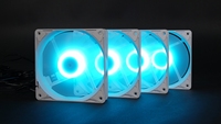 Ventilateur de boîtier d'ordinateur de jeu ARGB à interface universelle, ventilateur de refroidissement par eau de 120 mm avec LED multicolores