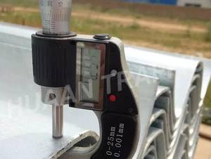 AASHTO EN1317 certificata S235JR lungo la strada in acciaio zincato W-trave Guardrail sicurezza stradale barriera stradale per la vendita - Product Image 5