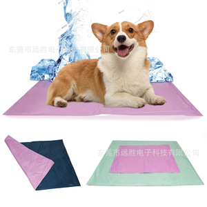 Tapis rafraîchissant pour animaux de compagnie, rectangulaire, lavable, 79x92,5 cm, pour chats et chiens, utilisation estivale - Product Image 5