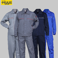Bandes réfléchissantes Veste et pantalon de travail pour les travailleurs Uniformes de sécurité Atelier Vêtements de travail personnalisés pour hommes Combinaisons de travail Ensemble de vêtements de travail